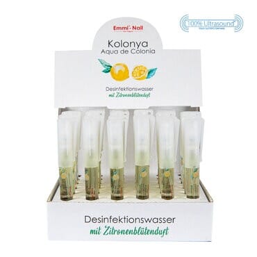 emmi® Desinfektionswasser Kolonya + Aufsteller