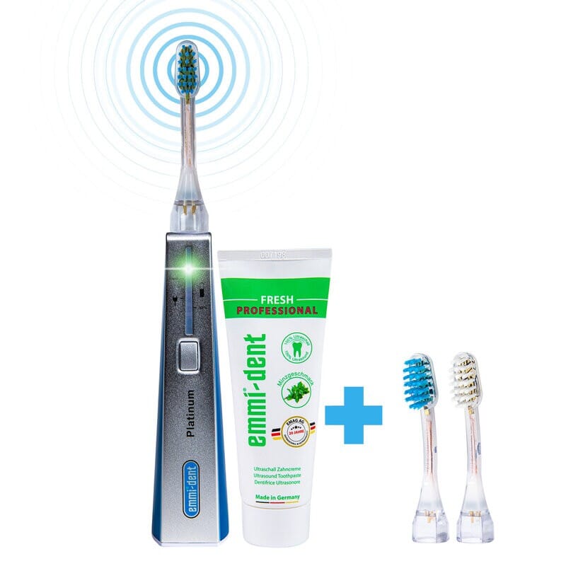 emmi®-dent Platinum Starter-Set Blau