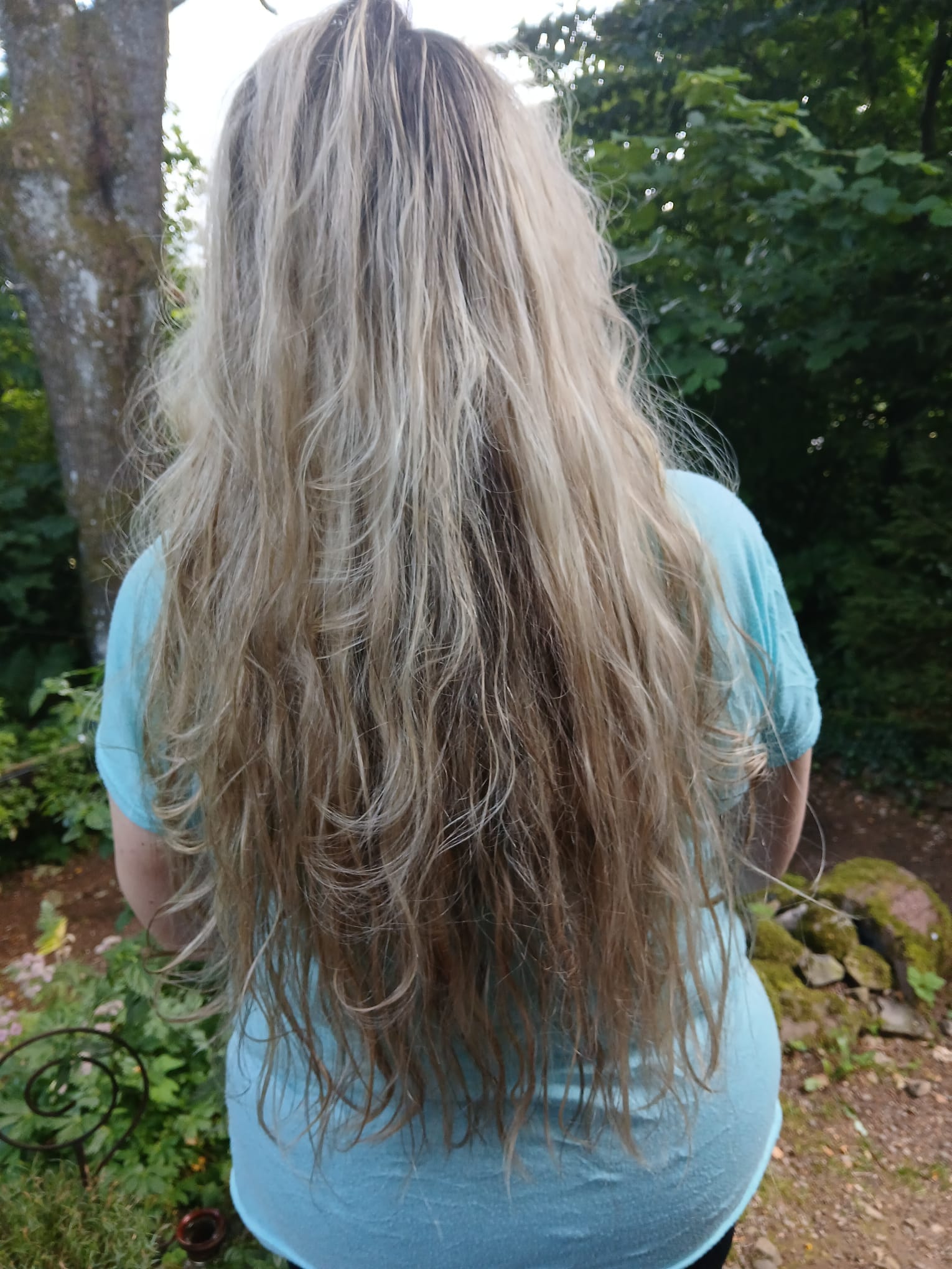 Sandra nach der 3. Wäsche